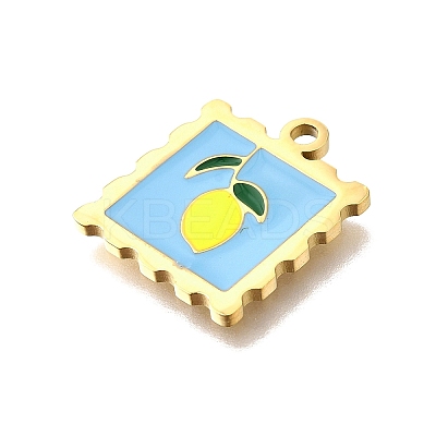 304 Stainless Steel Pendants X-STAS-A114-03G-03-1