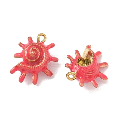 304 Stainless Steel Enamel Pendants STAS-L316-22G-02-1