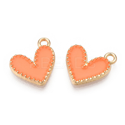 Alloy Enamel Charms ENAM-T011-204F-1