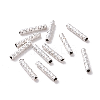 925 Sterling Silver Tube Beads STER-D035-11S-1