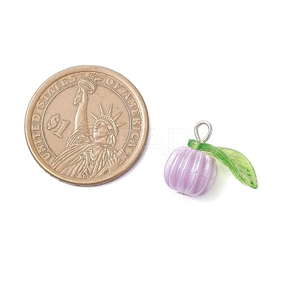 Halloween Acrylic Pendants PALLOY-JF04602-1