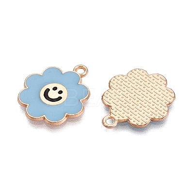 Alloy Enamel Pendants ENAM-T020-55A-1