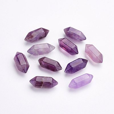 Natural Amethyst Double Terminated Points X-G-P287-A05-1
