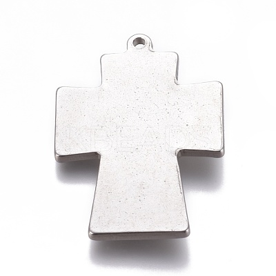Non-Tarnish 304 Stainless Steel Pendants STAS-E474-16-1