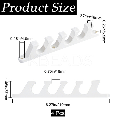 Plastic Adjustment Brackets for Patio Outdoor Lawn Yard Furniture FIND-WH0126-356D-1