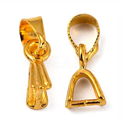 Brass Ice Pick Pinch Bails KK-KK06-G-1