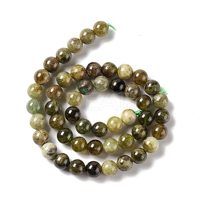 Natural Garnet Beads Strand G-E584-02B-1