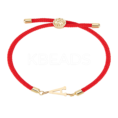 1Pc Adjustable Nylon Cord Slider Bracelets for Women BJEW-LP0001-32A-02-1