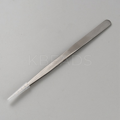 Non-Tarnish 201 Stainless Steel Elbow Tweezers TOOL-WH20006-02A-1