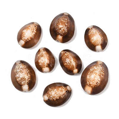 Natural Shell Oval Beads X-BSHE-O007-44-1