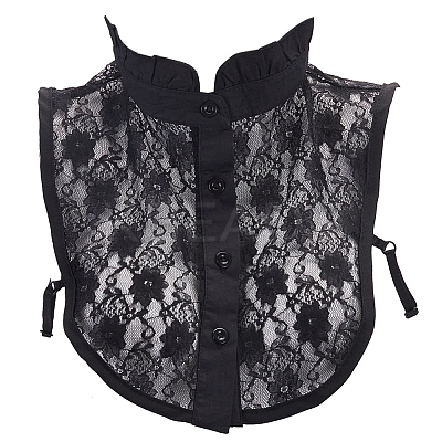 Polyester Lace Collar DIY-WH0430-634A-1