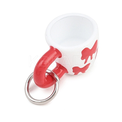 304 Stainless Steel Enamel Pendants STAS-L312-04P-01-1