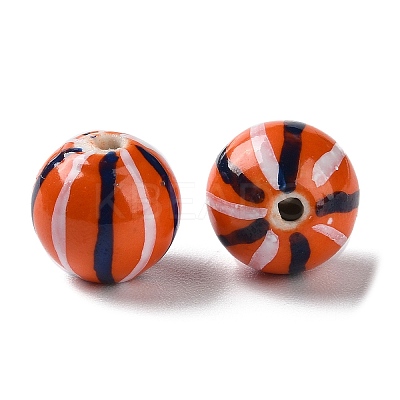 Handmade Porcelain Beads PORC-G011-07B-1