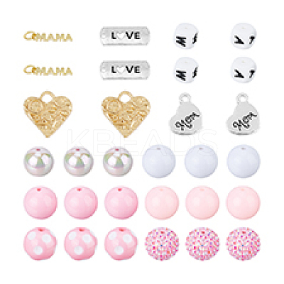 DIY Mother's Day Jewelry Finding Kit DIY-DC0002-34-1