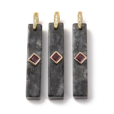 Natural Mixed Stone Pendants GG-CBA51ED-01G-1