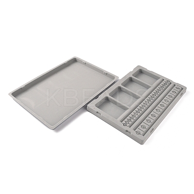 Resin Flocking Bead Design Boards TOOL-WH0134-69B-1