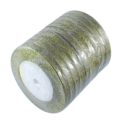 Glitter Metallic Ribbon RSC6mmY-008-1