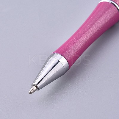 Plastic Beadable Pens AJEW-L082-A01-1