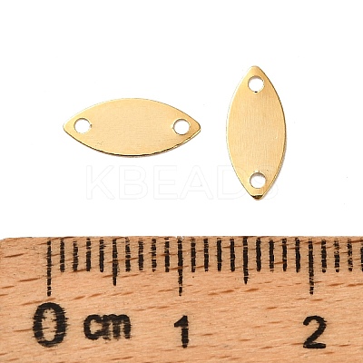 Brass Connector Charms KK-F907-02A-G-1