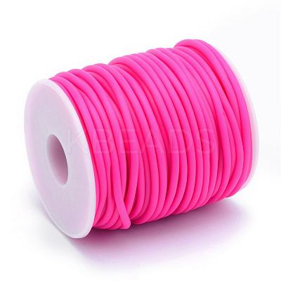 Hollow Pipe PVC Tubular Synthetic Rubber Cord RCOR-R007-2mm-11-1