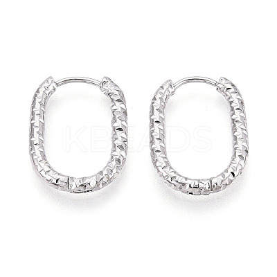 304 Stainless Steel Hoop Earrings STAS-T074-31P-1