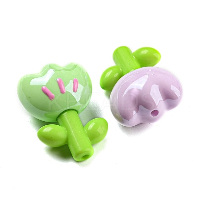 Enamel Acrylic Beads MACR-K341-05-1