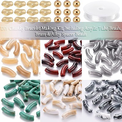 DIY Chunky Bracelet Making Kit DIY-NB0007-20-1