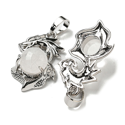 Natural Quartz Crystal Pendants G-G111-01P-06-1