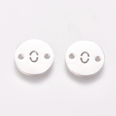 Non-Tarnish Numbers 304 Stainless Steel Links STAS-G216-00P-1