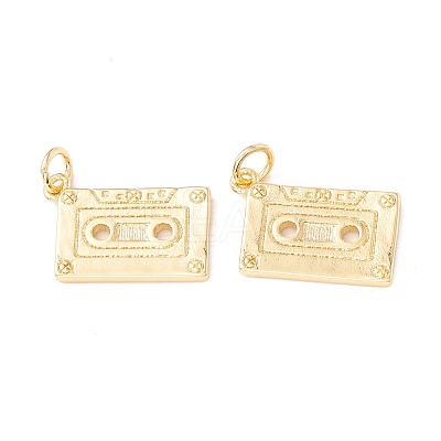Brass Pendants KK-P217-06G-1