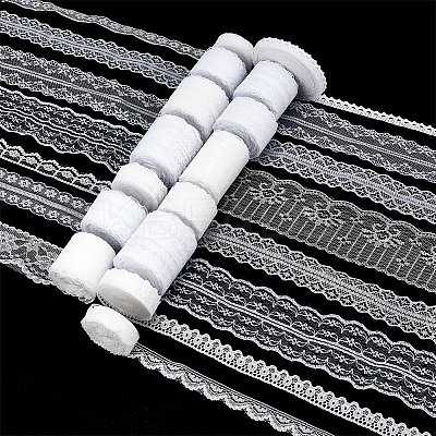 15 Styles Vintage Chinlon Flower Lace Trim OCOR-PH0004-56-1