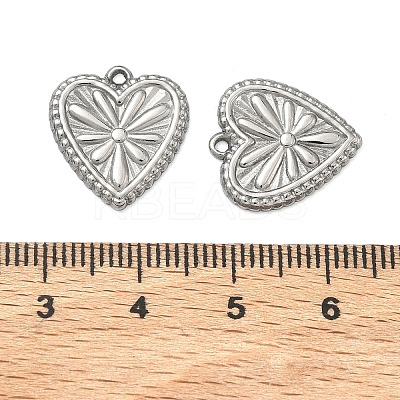 304 Stainless Steel Pendants STAS-L022-578P-1
