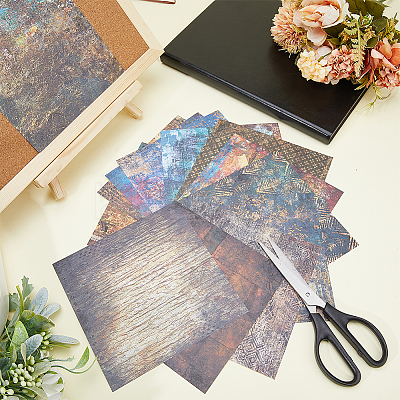 24Pcs 12 Styles Scrapbook Paper Pads DIY-WH0028-47A-1