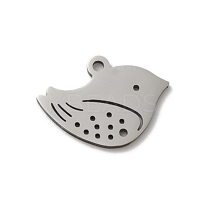 Non-Tarnish 201 Stainless Steel Pendants X-STAS-E206-04P-06-1