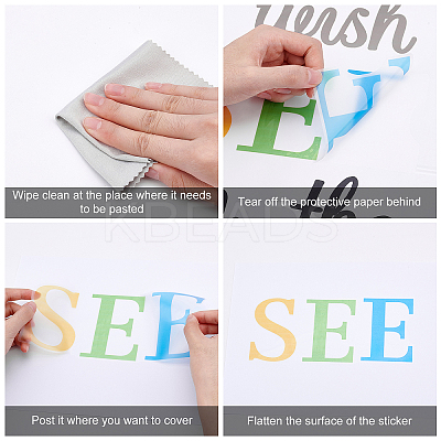 PVC Wall Stickers DIY-WH0228-320-1
