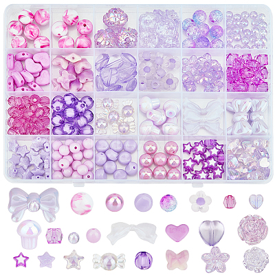 Acrylic & Plastic Beads Kits MACR-SP0001-49A-1