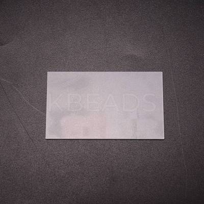 Rectangle Acrylic Sheet OACR-WH0030-02-1