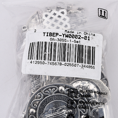 100Pcs 100 Styles Tibetan Style Alloy Charms TIBEP-YW0002-01-1