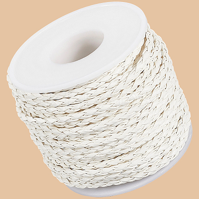 19M Braided Imitation Leather Cords LC-CL0001-02B-1
