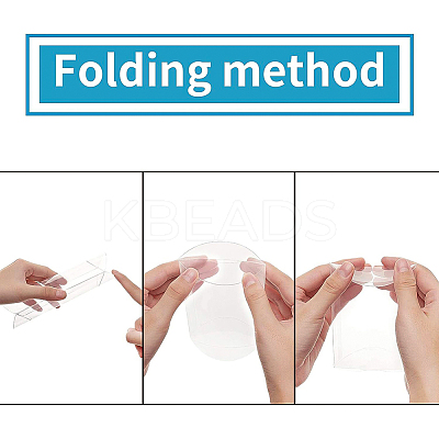 Plastic Pillow Favor Box Candy Treat Gift Box CON-WH0070-98B-1