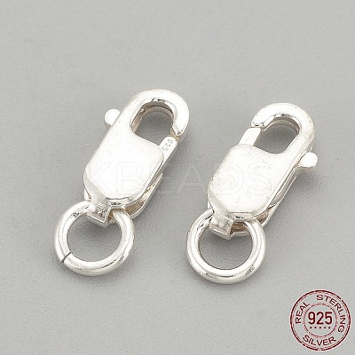 925 Sterling Silver Lobster Claw Clasps STER-S002-60-1
