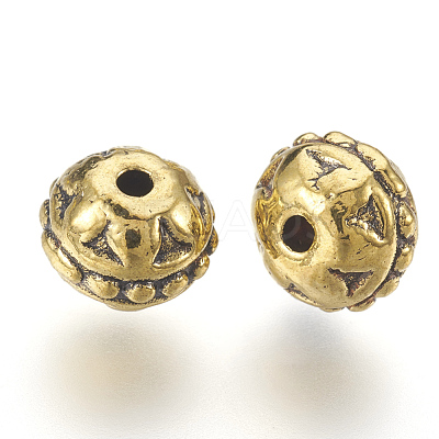 Tibetan Style Alloy Beads GLF11126Y-NF-1
