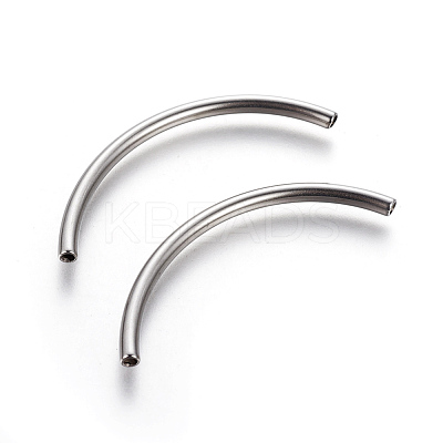 Non-Tarnish 304 Stainless Steel Tube Beads X-STAS-G192-19P-1