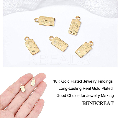Brass Pendants KK-BC0004-88-1