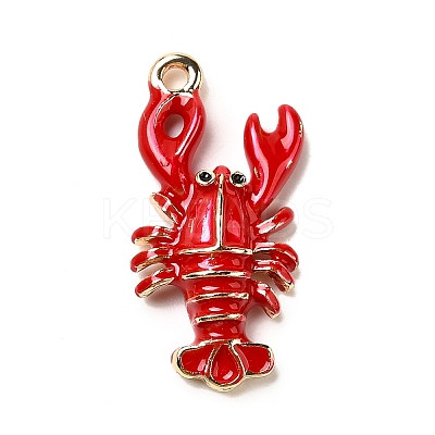 Zinc Alloy Enamel Pendants X-FIND-I044-17A-1-1