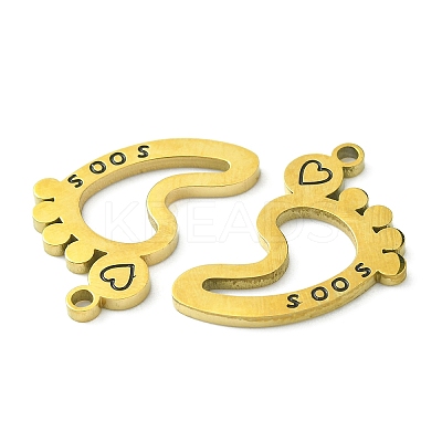 Ion Plating(IP) 304 Stainless Steel Manual Polishing Pendants STAS-C075-37G-1