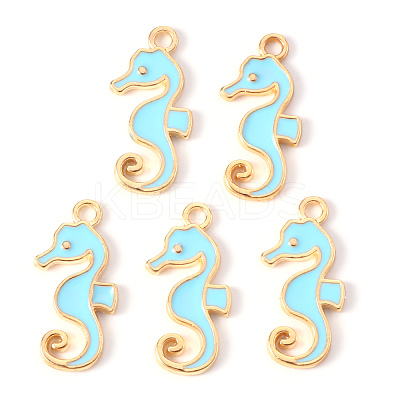 Alloy Enamel Pendants ENAM-S121-037C-1