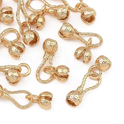 SHEGRACE Brass Bead Tips XGRQ58184-789G-1