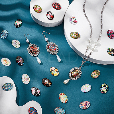 Glass Cabochons GLAA-PH0002-20-1
