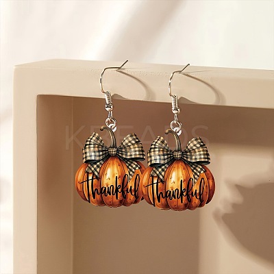 Acrylic Dangle Earrings FS-WGE7B92-01-1